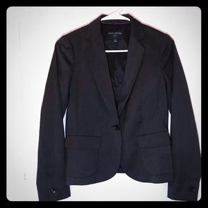 Banana Republic one button women’s charcoal blazer